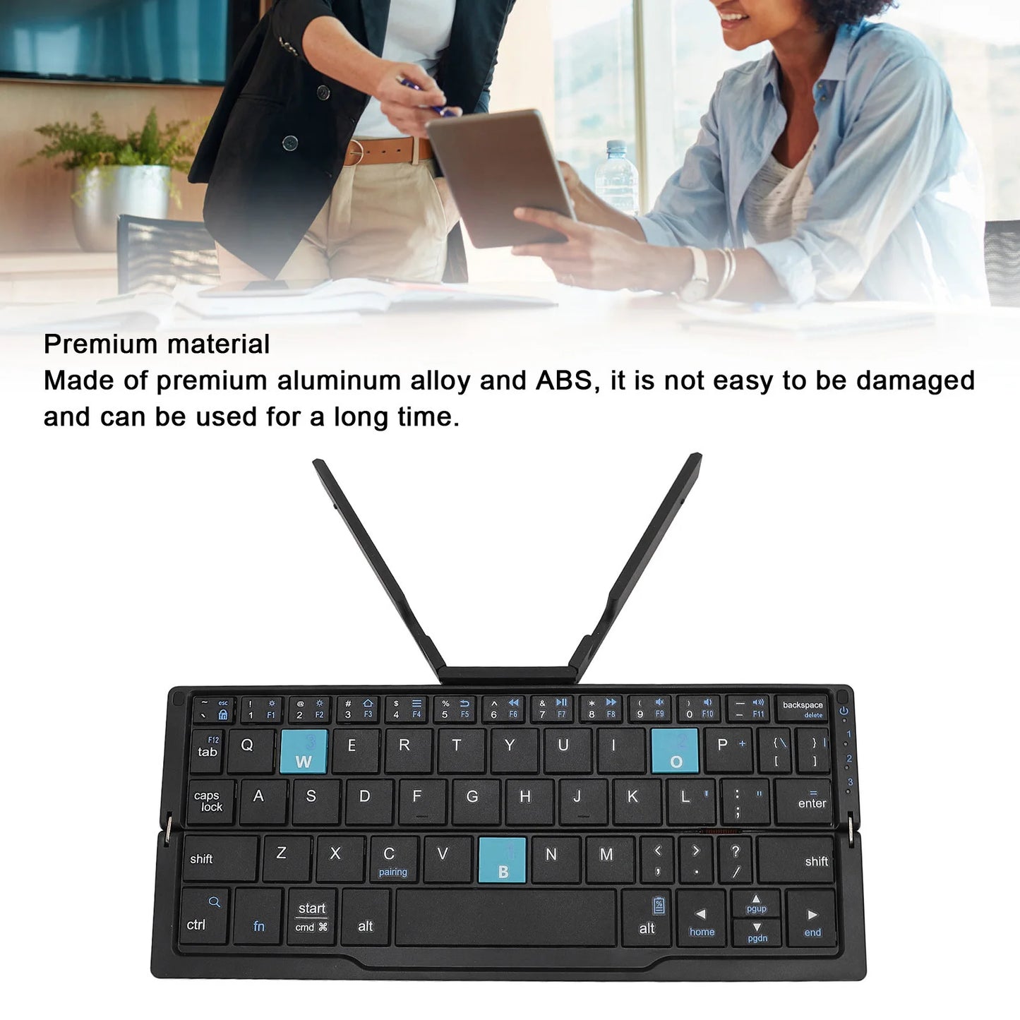 Teclado Ultra-Plegable Naylofy: Tu Oficina en el Bolsillo
