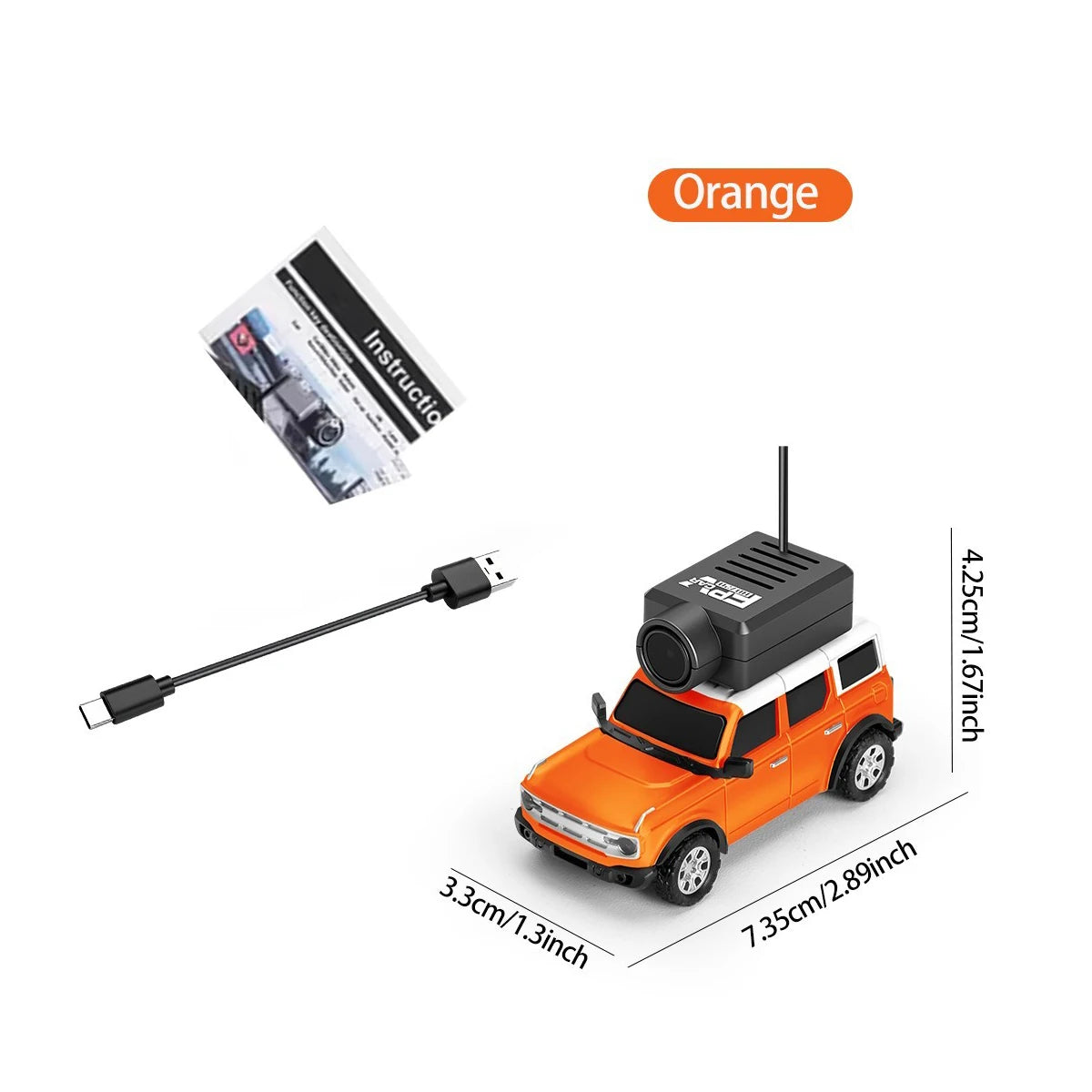 Micro Auto RC FPV Naylofy – Conducción Real en Primera Persona (Cámara HD)