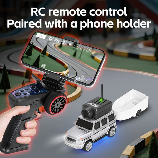 Micro Auto RC FPV Naylofy – Conducción Real en Primera Persona (Cámara HD)