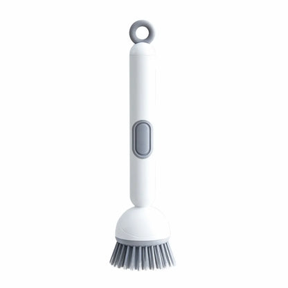 Cepillo Pro-Clean 2-en-1: Con Dispensador de Jabón y Mango Ergonómico