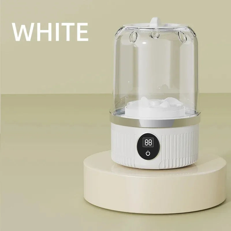 Mini Lavadora Pro 2-en-1: Portátil, Inalámbrica y con Centrifugado